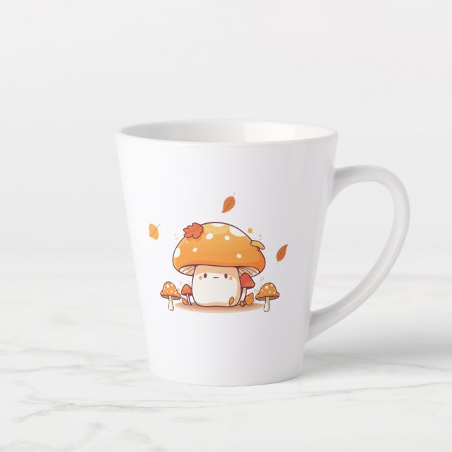mushroom latte mug (Right)
