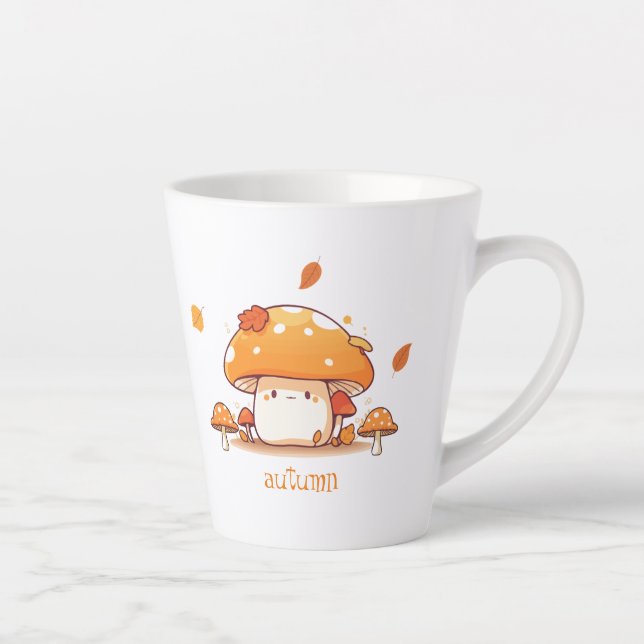 mushroom  latte mug (Right)