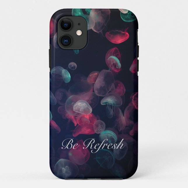 Mushroom lighting colourful iphone cases (Back)