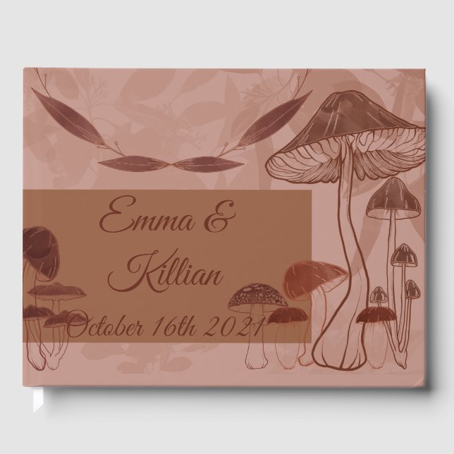 Mushroom Love Guest Book (Front)