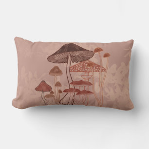 Mushroom Love  Lumbar Cushion
