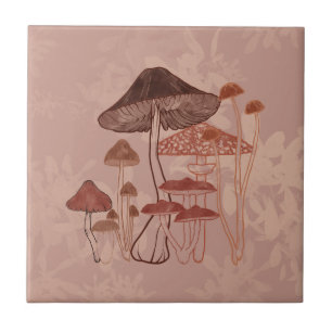 Mushroom Love Tile