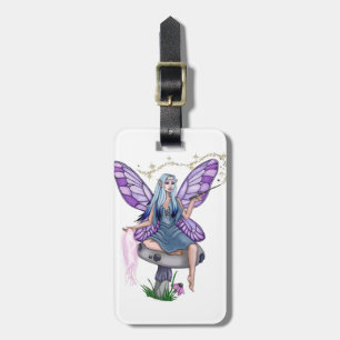 Mushroom Magic Fairy Luggage Tag