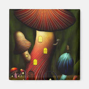 Mushroom - Magic Mushroom Magnet