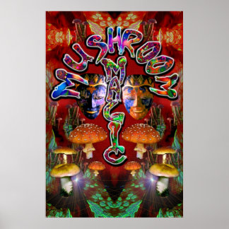 Mushroom Magic Poster