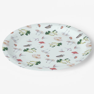 Mushroom Mix Paper Plates
