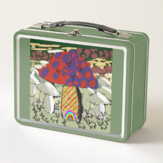 Mushroom mountain lunch box