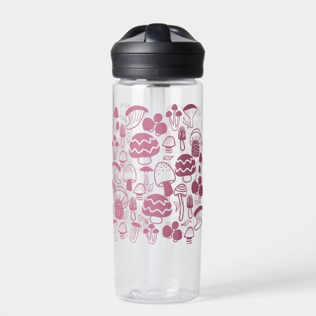 Mushroom Nature Cherry Water Bottle (Front)