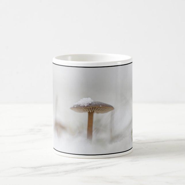 Mushroom Nature Photo Coffee Mug (Center)