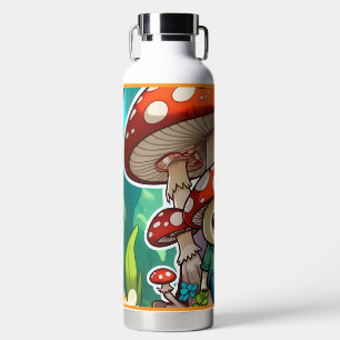 "Mushroom Party" Water Bottle