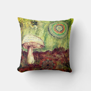 Mushroom Patchwork Artwork Cushion