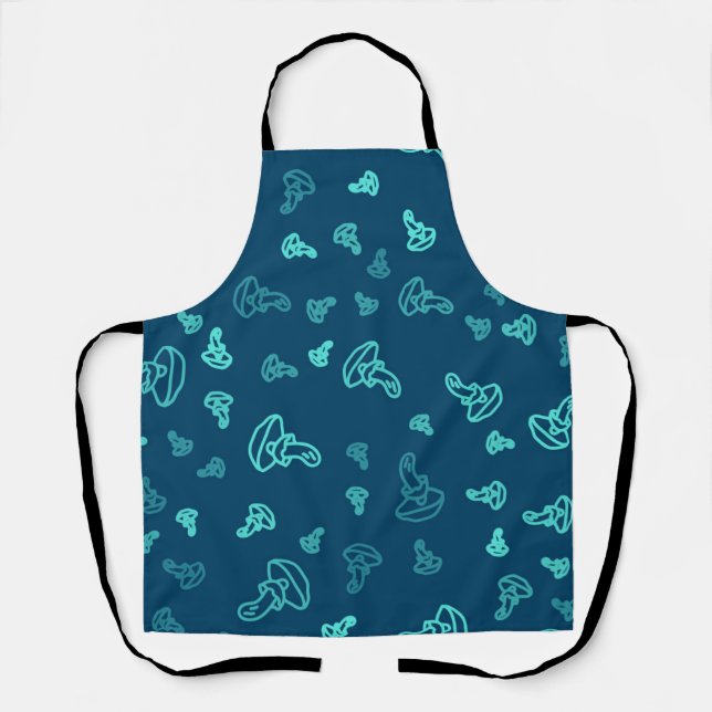 Mushroom pattern apron (Front)