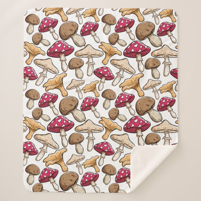 Mushroom Pattern blankets (Front)
