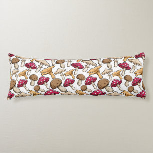 Mushroom Pattern body pillows