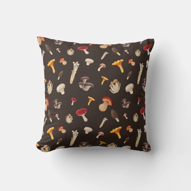 Mushroom pattern cushion (Front)