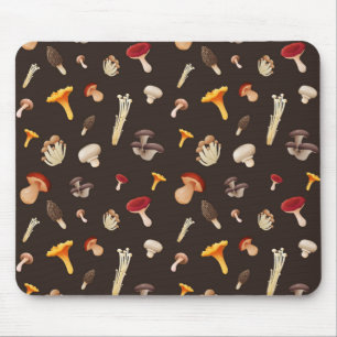 Mushroom pattern mouse pad