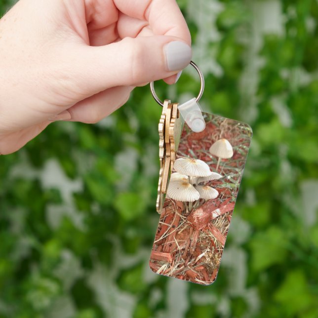 Mushroom Photo Keychain (Hand)