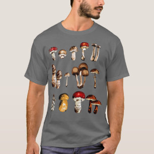 Mushroom Picker Mushrooms Collection Nature Lover T-Shirt