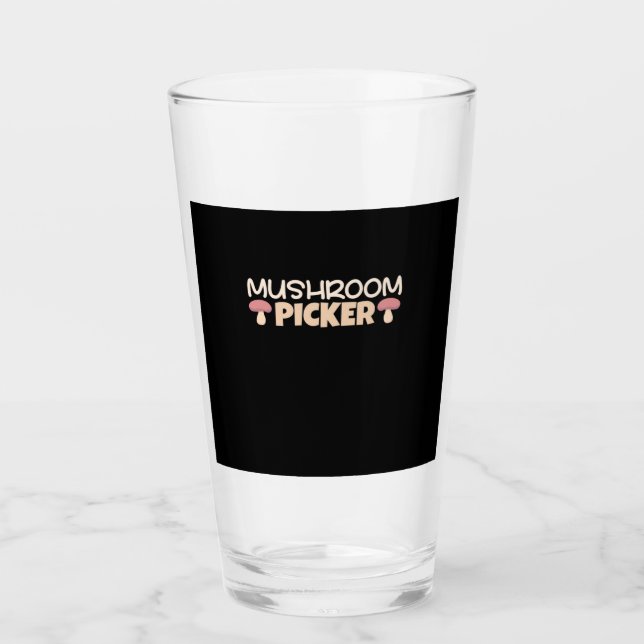 Mushroom Pickers Glass (Front)