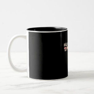 Mushroom Pickers Two-Tone Coffee Mug