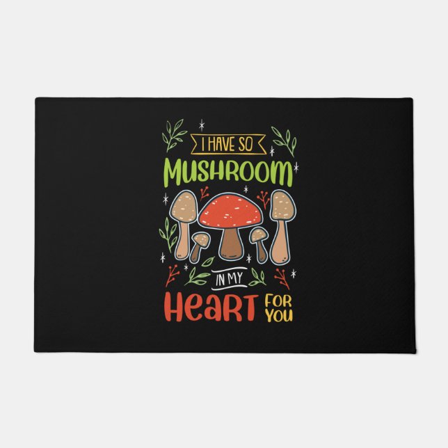 Mushroom Picking Doormat (Front)