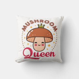 Mushroom Queen Cushion