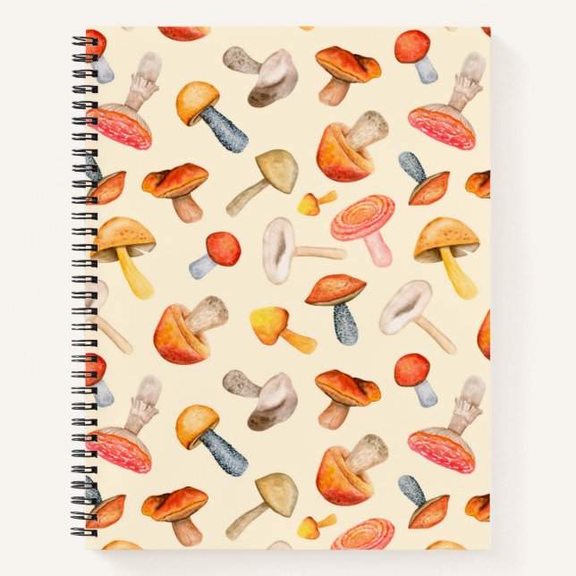 Mushroom Recipe Notebook (Front)