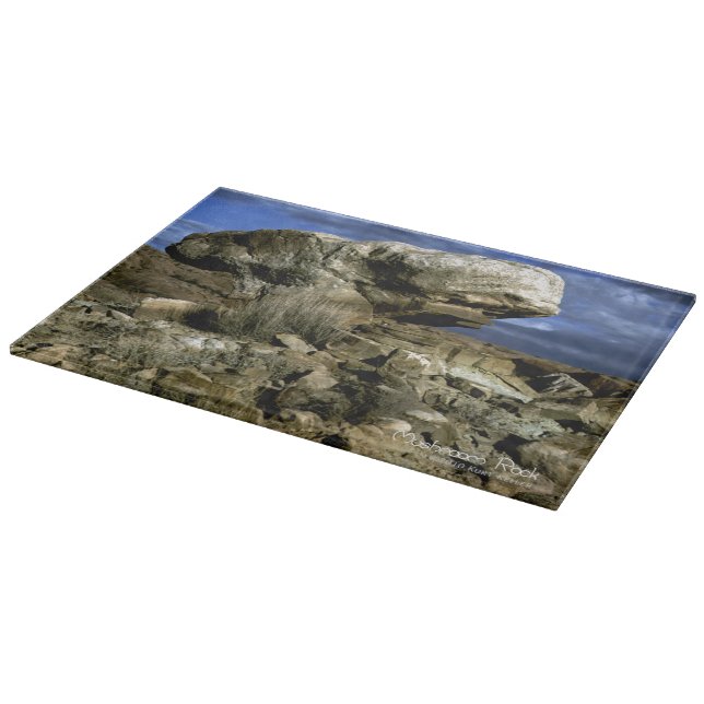 Mushroom Rock Cutting Board (Corner)