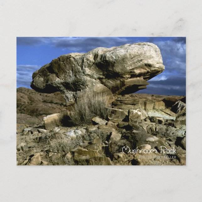 Mushroom Rock Postcard (Front)