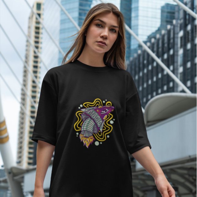 Mushroom Rocket Magic T-Shirt (Creator Uploaded)