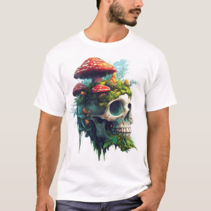 Mushroom Skull Grove T-Shirt