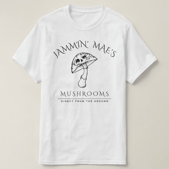 mushroom skull T-Shirt (Design Front)