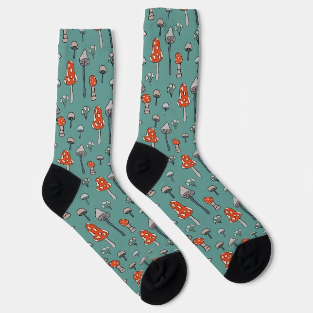 Mushroom Socks (Right)