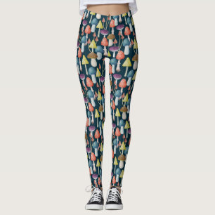 Mushroom Spore Spellcraft Leggings