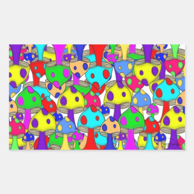 Mushroom Sticker (Front)