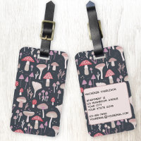 Mushroom Toadstool Fungi Personalised