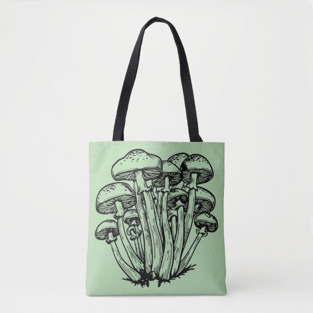  Mushroom  Tote Bag (Front)