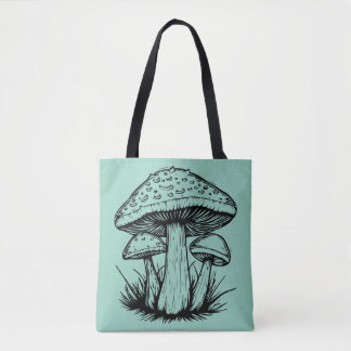 Mushroom Tote Bag