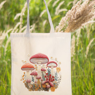  Mushroom Tote Bag