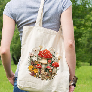Mushroom  tote bag