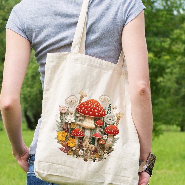 Mushroom  tote bag (Creator Uploaded)