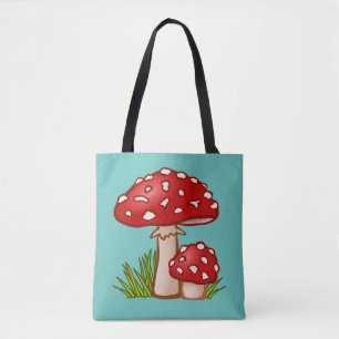 MUSHROOM TOTE BAG PURSES