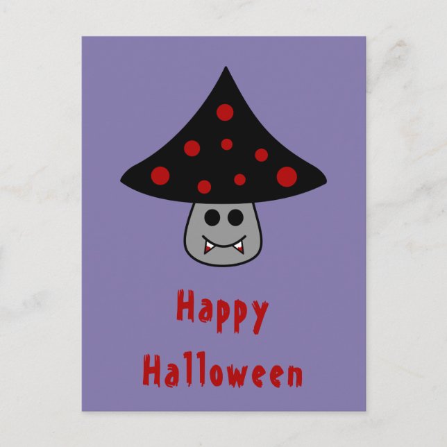 Mushroom Vampire Postcard (Front)