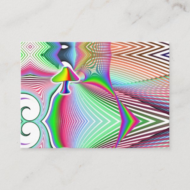 Mushroom Visions Business Card (Front)