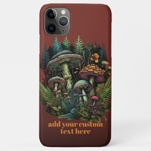 Mushroom Wildflower Toadstool Cottagecore Custom Case-Mate iPhone Case