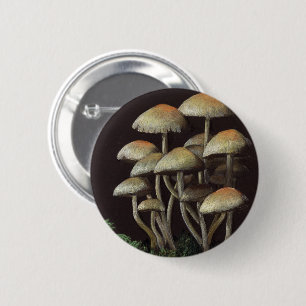 Mushrooms 6 Cm Round Badge