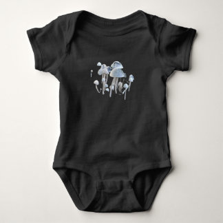 Mushrooms Baby Bodysuit