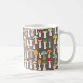 mushrooms coffee mug