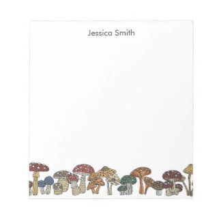 Mushrooms Cottagecore aesthetic Notepad