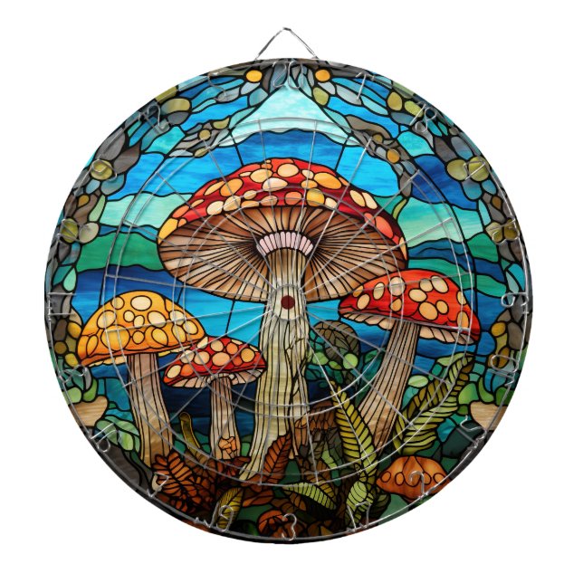 Mushrooms Dartboard (Front)